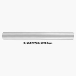 house wrap, 9 x 75 ft, 0.13 mm thick vapor barrier, heavy duty plastic sheeting for tear resistant, drop cloth vapor barrier covering for residential & commercial construction, white
