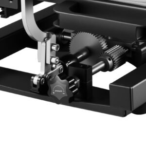 hybrid heat press, 15 x 15 inch, 8 in 1 multifunction, heat up fast and even, all new patented design, easy to control, sublimation press machine for t shirts/mugs/tumblers/caps/plates, black