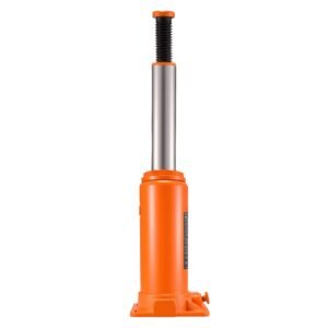 hydraulic bottle jack, 10 ton (22046 lbs) capacity, 9.3 18.5 inch lifting range, heavy duty welded bottle jack for car, suv, pickup, auto repair, house lift and agricultural equipment, orange