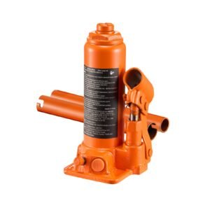 hydraulic bottle jack, 4 ton (8818.4 lbs) capacity, 7.3 13.8 inch lifting range, heavy duty welded bottle jack for car, suv, pickup, auto repair, house lift and agricultural equipment, orange
