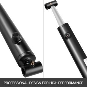 hydraulic cylinder 2" bore 36" stroke hydraulic ram cylinder 3000psi hydraulic cylinders welded double acting cross tube sae6 port hydraulic lifting cylinder (2 x 36)