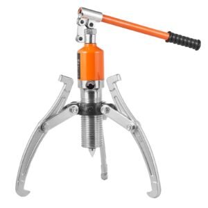 hydraulic gear puller, 15 ton max capacity wheel bearing pulling separator, 2 or 3 jaws puller, vertically and horizontally, 12" jaw hydraulic puller with case for pulling hubs