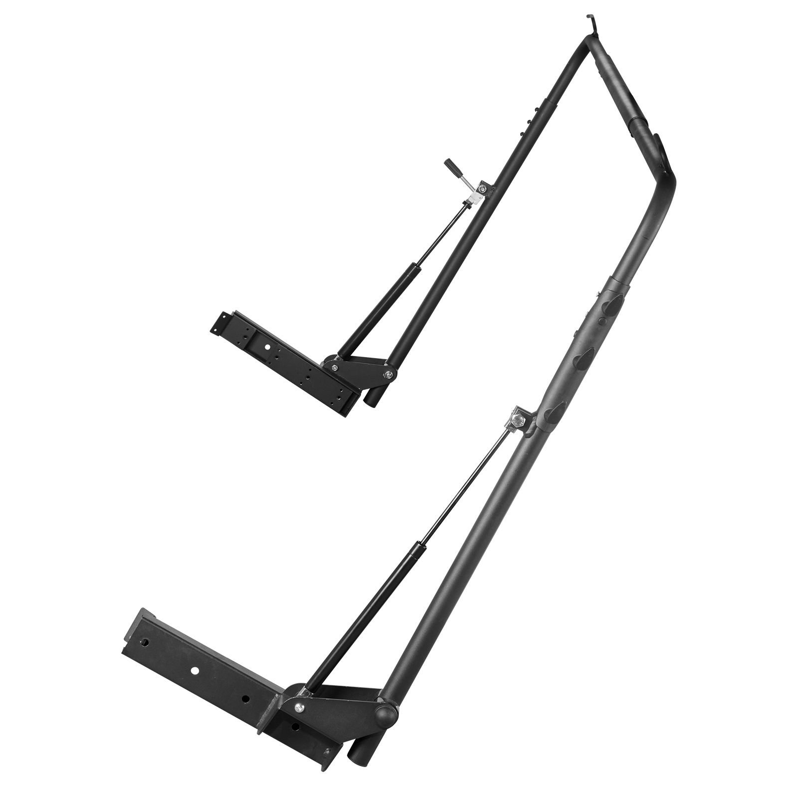 hydraulic hot tub cover lift, spa cover lift, adjustable width from 69 in to 96.5 in, mounts on both top sides, compatible with various sizes of rectangular bathtubs, hot tubs and spas
