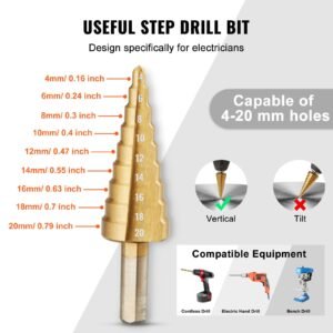 hydraulic knockout punch kit, 10 ton 1/2" to 2" conduit hole cutter set, ko tool kits with puncher 6 piece, metal sheet driver tools, for aluminum, stainless steel, brass, fiberglass and plastic