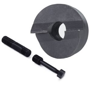 Hydraulic Knockout Punch Kit, 4 Pieces 1/2", 3/4", 1", 1-1/4" Conduit Hole Cutter Set, Metal Sheet Driver Tools, KO Tool Kits For Aluminum, Brass, Stainless Steel, Fiberglass and Plastic