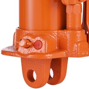hydraulic long ram jack, 8 ton engine hoist cylinder with air pump and single piston pump, hydraulic ram cylinder clevis base for engine lift hoists, garage/shop cranes, mechanical, farm