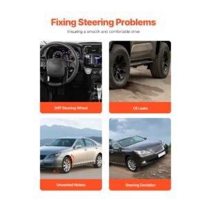 hydraulic power steering rack and pinion, compatible with 2004 2006 toyota camry (se or xle model), 2004 toyota camry (le model with 16" wheels), 2007 2011 toyota camry (except hybrid model)