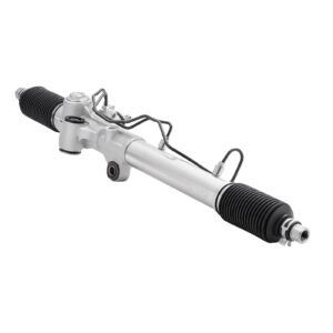 Hydraulic Power Steering Rack and Pinion, with Dust Boot, Compatible with 1996-2000 Toyota 4Runner L4 2.7L, 1996-2002 Toyota 4Runner V6 3.4L, 1998-2004 Toyota Tacoma L4 2.7L / V6 3.4L (RWD)