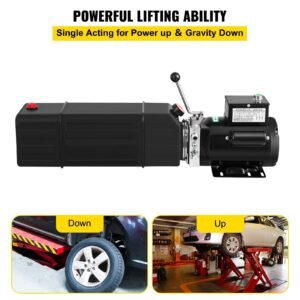 hydraulic pump 2950 psi 60hz hydraulic power unit 3 hp 220v hydraulic power pack for 2 & 4 post lifts car lift hydraulic power unit with 3.5 gallon reservoir