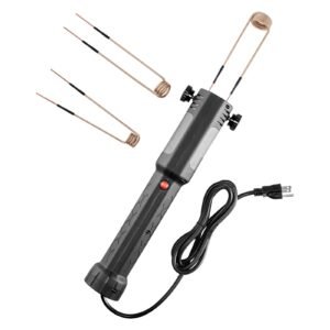 Induction Heater Bolt Removal, 1100W 110V Magnetic Induction Heater Kit, Handheld Nut Buster Tool, Mini Heating Machine for Rusty Screw Removing, Car Garage Repairing Tools with 3 Coil