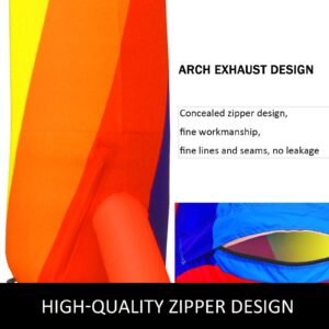 inflatable rainbow arch 26ftx10ft (8x4m) w/ 350w motor advertising/party supplies/event decorations/inflatable products