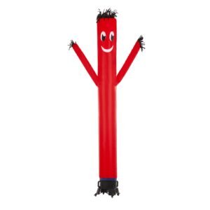 inflatable tube man set, 20 ft tall, wacky waving inflatable dancing tube guy with 1 hp blower, pp shell ipx3 waterproof blower fan, for outdoor advertising business store party