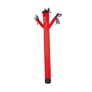 inflatable tube man set, 6 ft tall, wacky waving inflatable dancing tube guy with 1/15 hp blower, pp shell ipx3 waterproof blower fan, for outdoor advertising business store party