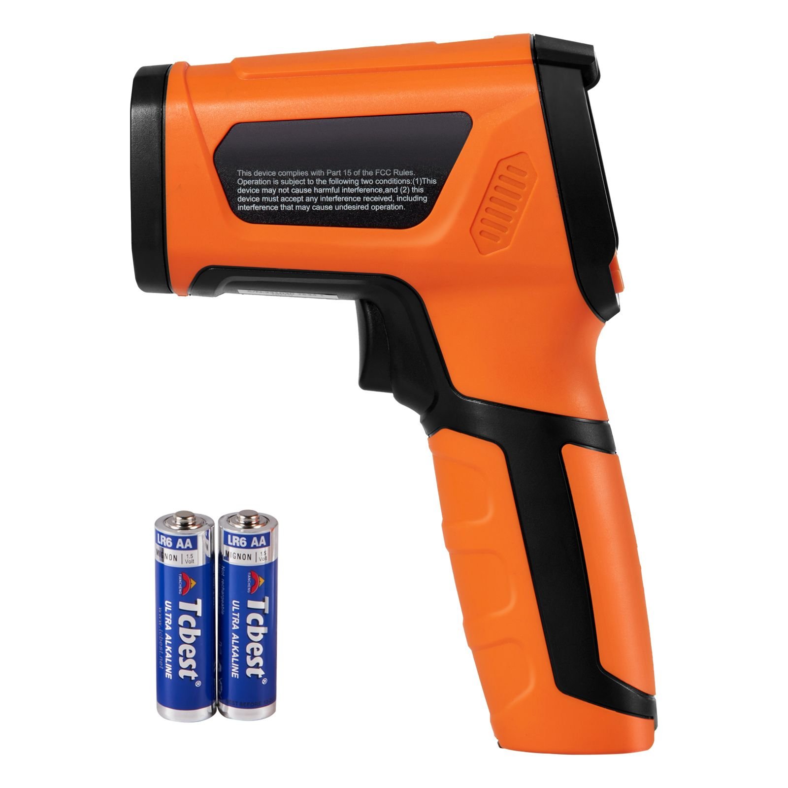 infrared thermometer, 40~2732 fahrenheit dual laser temperature gun non contact, handheld ir heat temperature gun with adjustable emissivity for cooking/pizza oven/engine(not for human)