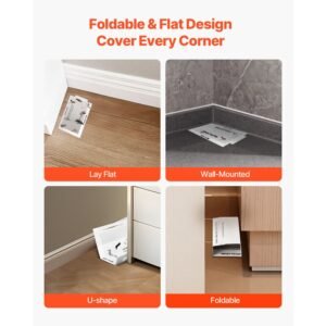 insect glue trap, 36 pack glue boards, peanut scent, foldable design sticky pest control adhesive sticky traps indoor for home, ready to use for catching bugs, ants, roaches, spiders, centipedes