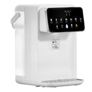 Instant Hot Water Dispenser, Countertop Boiling Water Dispenser with Adjustable 7 Temperatures & 7 Water Volumes, 118oz Removable Water Tank, Quick Heating with Touchscreen & Child Lock for Home