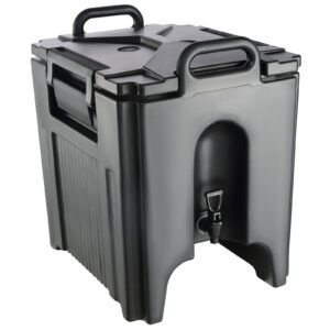 Insulated Beverage Dispenser, 10 Gallon, Food-grade LL9450UP Hot and Cold Beverage Server, Thermal Drink Dispenser Cooler with 1.18 in PU Layer Two-Stage Faucet Handle, for Restaurant Drink Shop
