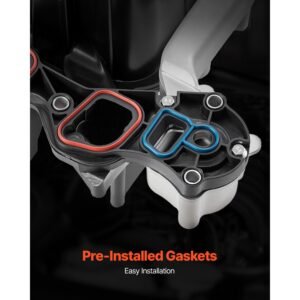 intake manifold, with gasket, engine intake manifold assembly compatible with 2000 2004 ford f150/f250/f350, replace 615 188, ac2z 9424 a, 2l1z 9424 aa, 4c2z 9424 ca, 5c2z 9424 aa, 9c2z 9424 aa