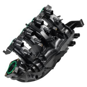 intake manifold, with gasket, engine intake manifold assembly compatible with 2013 2019 buick encore, replacement replace 615 380, 55577314, 55573168, 55581014, 25200449, 25200450, 25299449