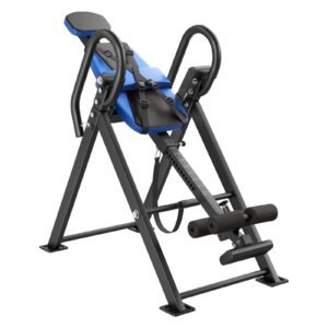 Inversion Table, 300 lbs Capacity Heavy Duty Back Inverter Stretcher, Inverted Table with Dual-Roller Locking, Decompression Tables for Shoulders, Neck, Back, Multi-Angle Adjustable Tether Strap
