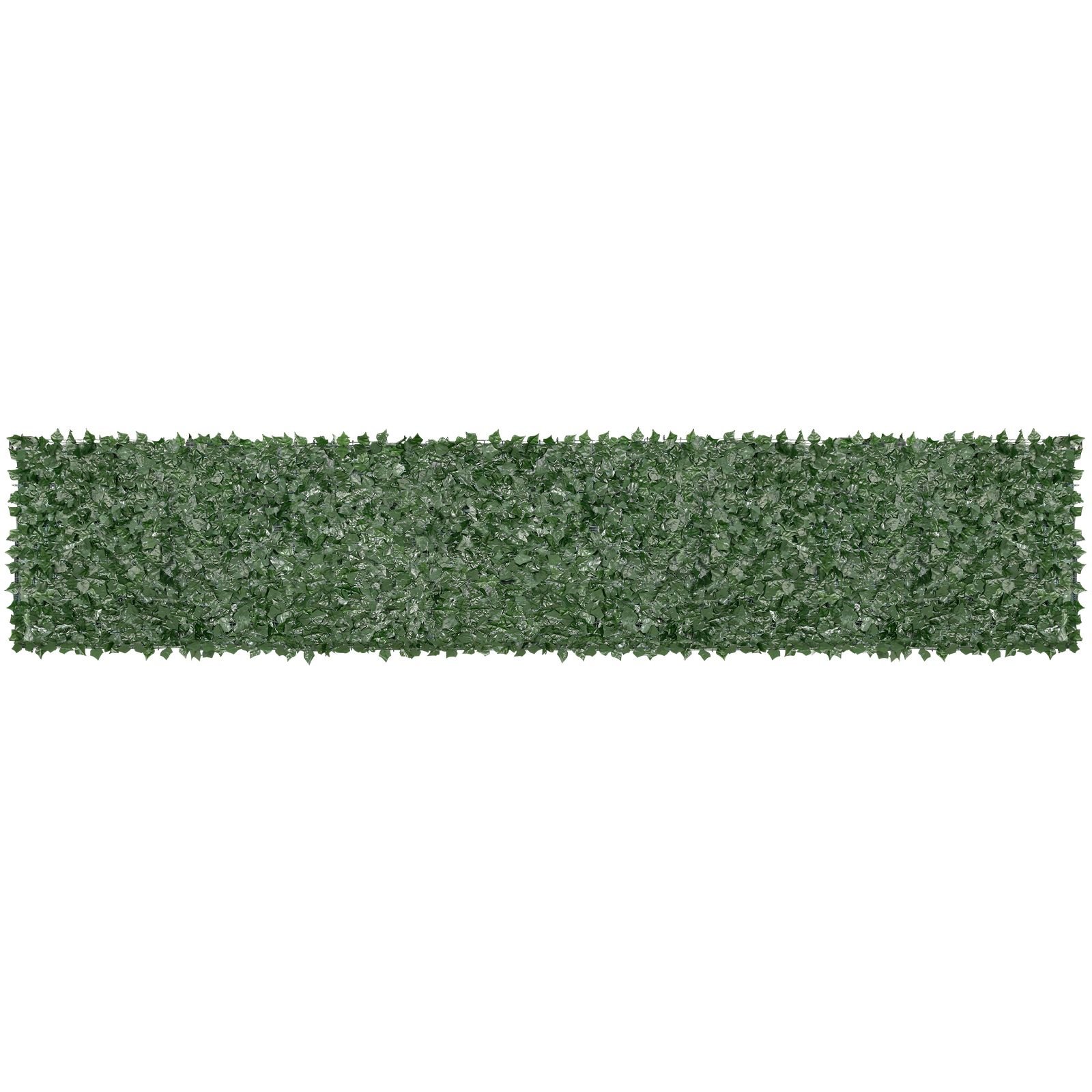ivy privacy fence, 39 x 198in artificial green wall screen, greenery ivy fence with mesh cloth backing and strengthened joint, faux hedges vine leaf decoration for outdoor garden, yard, balcony