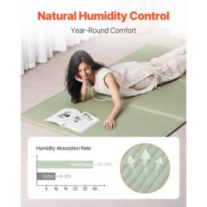japanese tatami mat, queen size foldable japanese tatami mattress( natural rush grass), japanese floor mattress with non slip backing & fresh scent, futon mattress for sleeping meditation yoga