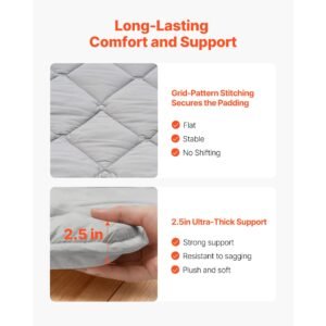 japanese tatami mat, twin size foldable japanese tatami mattress, futon mattress with storage bag & fastener, 9 layer floor mat for sleeping, dormitory, meditation, yoga, 80 x 39 x 2.5 in, gray