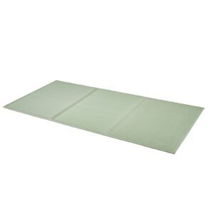 japanese tatami mat, twin size foldable japanese tatami mattress( natural rush grass), japanese floor mattress with non slip backing & fresh scent, futon mattress for sleeping meditation yoga