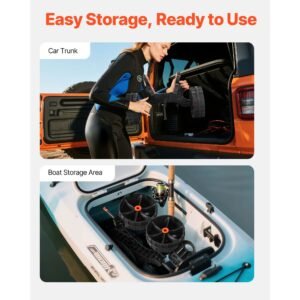 kayak cart, 300 lbs load capacity, foldable kayak trolley with 10 inch solid rubber tires & 1 ratchet strap, paddle board trolley for carrying kayaks, canoes, paddleboards, float mats, jon boats