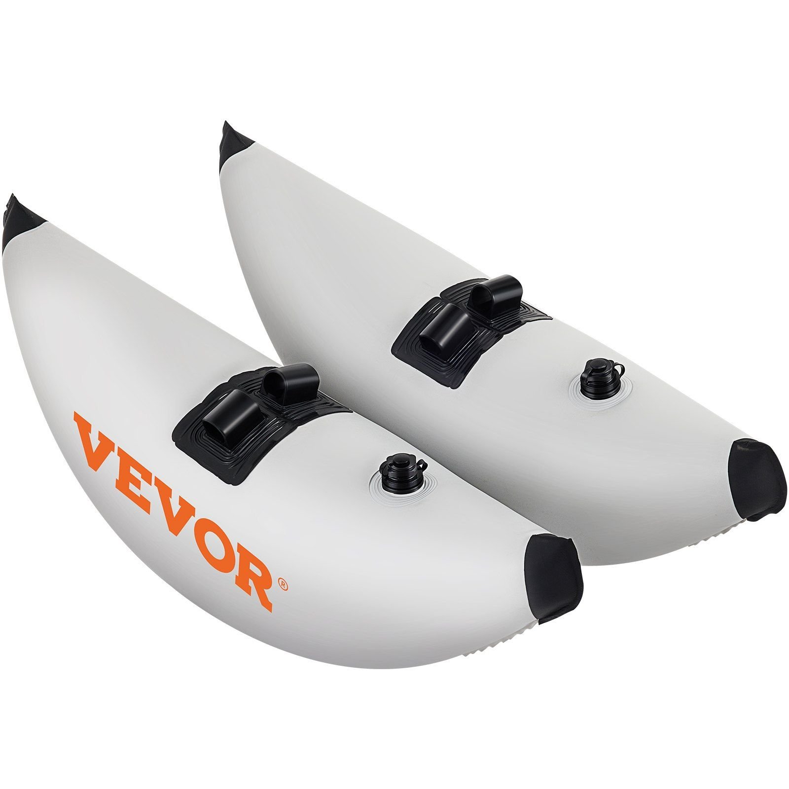 kayak outrigger stabilizers, 2 pcs, pvc inflatable outrigger float with sidekick arms rod, standing float stabilizer system kit for kayaks, canoes, fishing boats