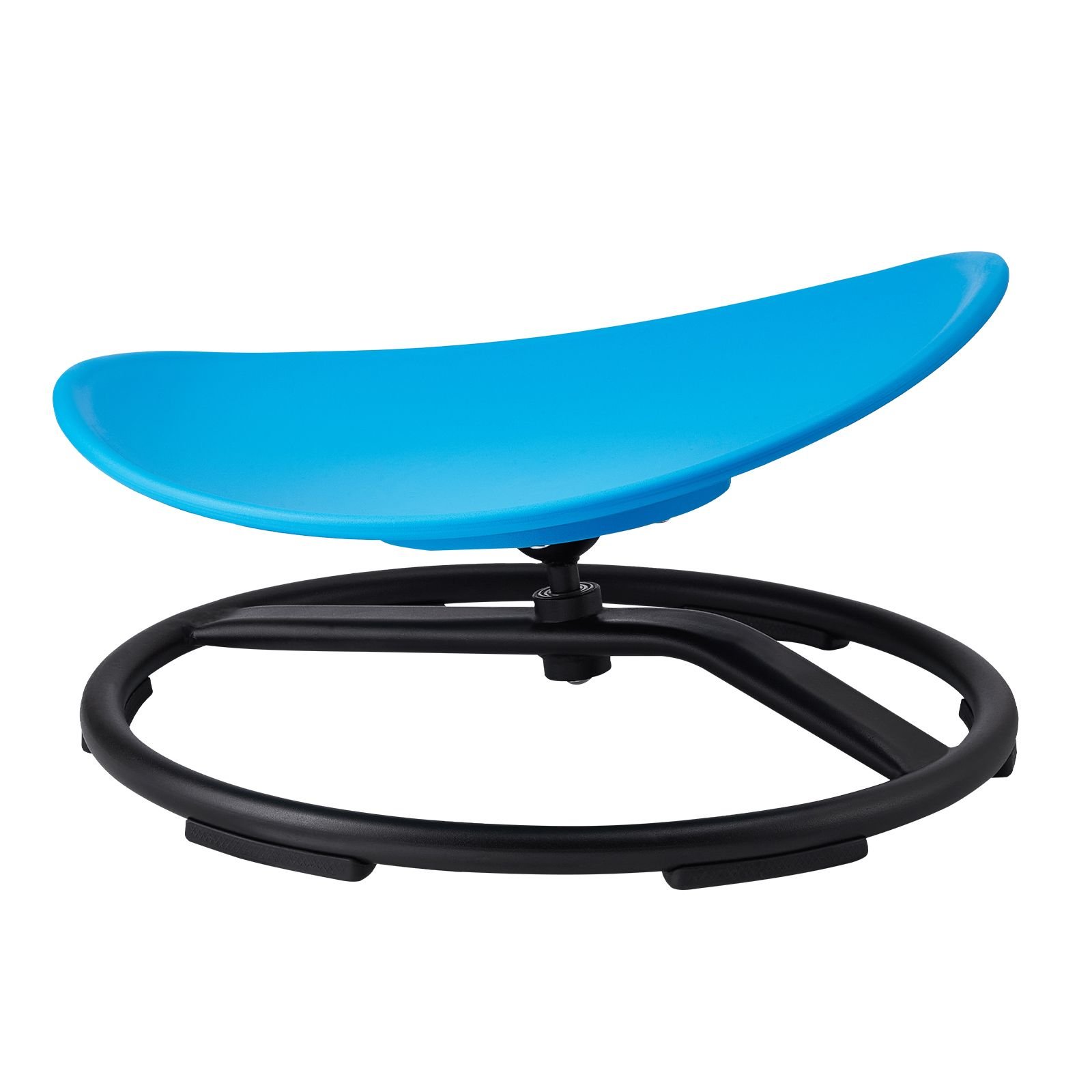 kids swivel chair, 220 lbs capacity, sensory spinning chair, autistic kids sensory toy chair with non slip metal base, toddler sit and spin chair for coordination balance focus training blue