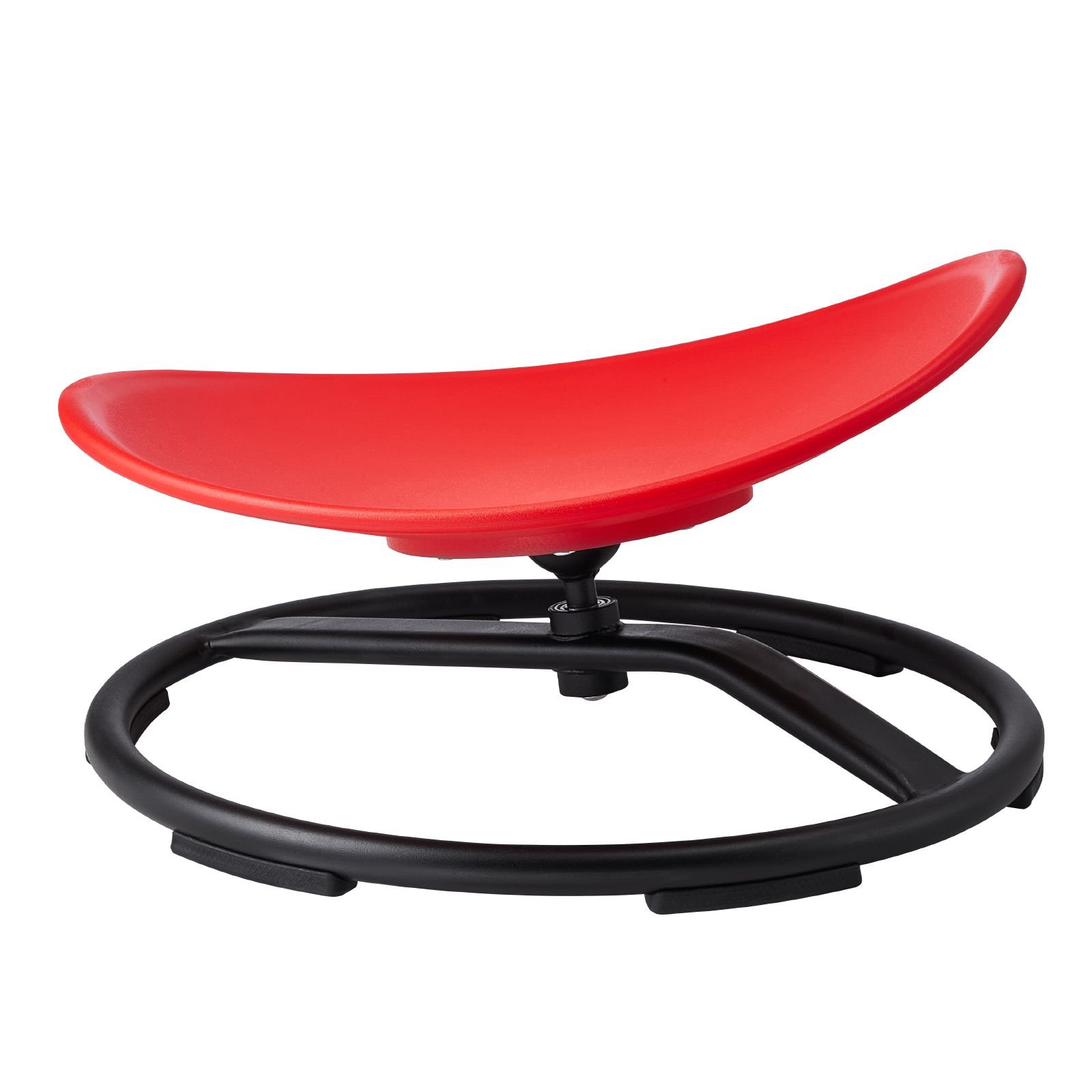 kids swivel chair, 220 lbs capacity, sensory spinning chair, autistic kids sensory toy chair with non slip metal base, toddler sit and spin chair for coordination balance focus training red