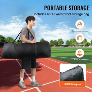 l screen baseball for batting cage, 7x7 ft baseball softball safety screen, body protector portable batting screen with carry bag & ground stakes, heavy duty pitching net for pitchers protection