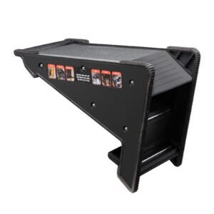 Ladder Levler, 380lbs Load PP Ladder Leveling Tool, Pitch Hopper, Stair Ladder Stabilizer with Storage, Easy to Use Stable Platform for All Surfaces,Extension Ladder Accessory for Uneven Ground