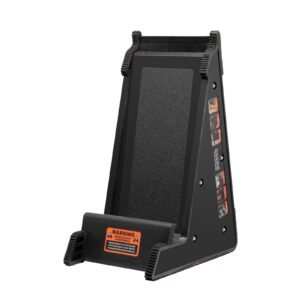ladder levler, 380lbs load pp ladder leveling tool, pitch hopper, stair ladder stabilizer with storage, easy to use stable platform for all surfaces,extension ladder accessory for uneven ground