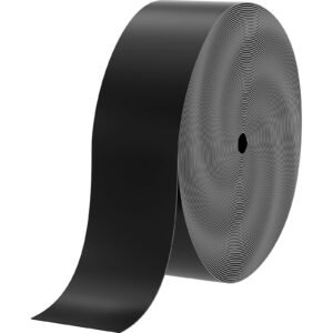 Landscape Edging, 10 inch Depth 60 ft Total Length, Recycled HDPE Coiled Terrace Board, Flexible Bender Border for Landscaping, Lawn, Garden, Yard, Against Invading Weeds, Black