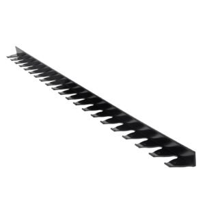 landscape edging border, 10pcs 6 ft x 1.6 in plastic garden edging with 60 spikes, sun resistant flowerbed borders, diy layout, no dig garden edger border divider for lawn edgings for yard