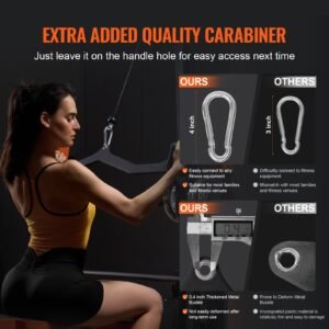 lat pulldown attachment, cable machine rowing v bar attachment, tricep pull down bar, back strength training rubber coated handle grip, bicep curl tricep lat pulldown bar for home gym fitness