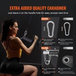 lat pulldown attachments, cable machine rowing t bar v bar 5 set, tricep pull down bar, back strength training rubber coated handle grip, bicep curl tricep lat pulldown bar for home gym fitness