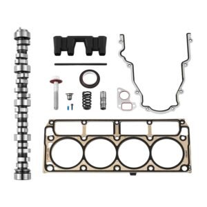 Lifter Camshaft Kit, 13-Piece Set, Gray Cast Iron Engine Cam, Compatible with Norris trucks from 1999-2013 GM Gen3/4, Fit 1999-2013 LS-Based Engines (Silverado, Sierra, Tahoe, Yukon/LS1)