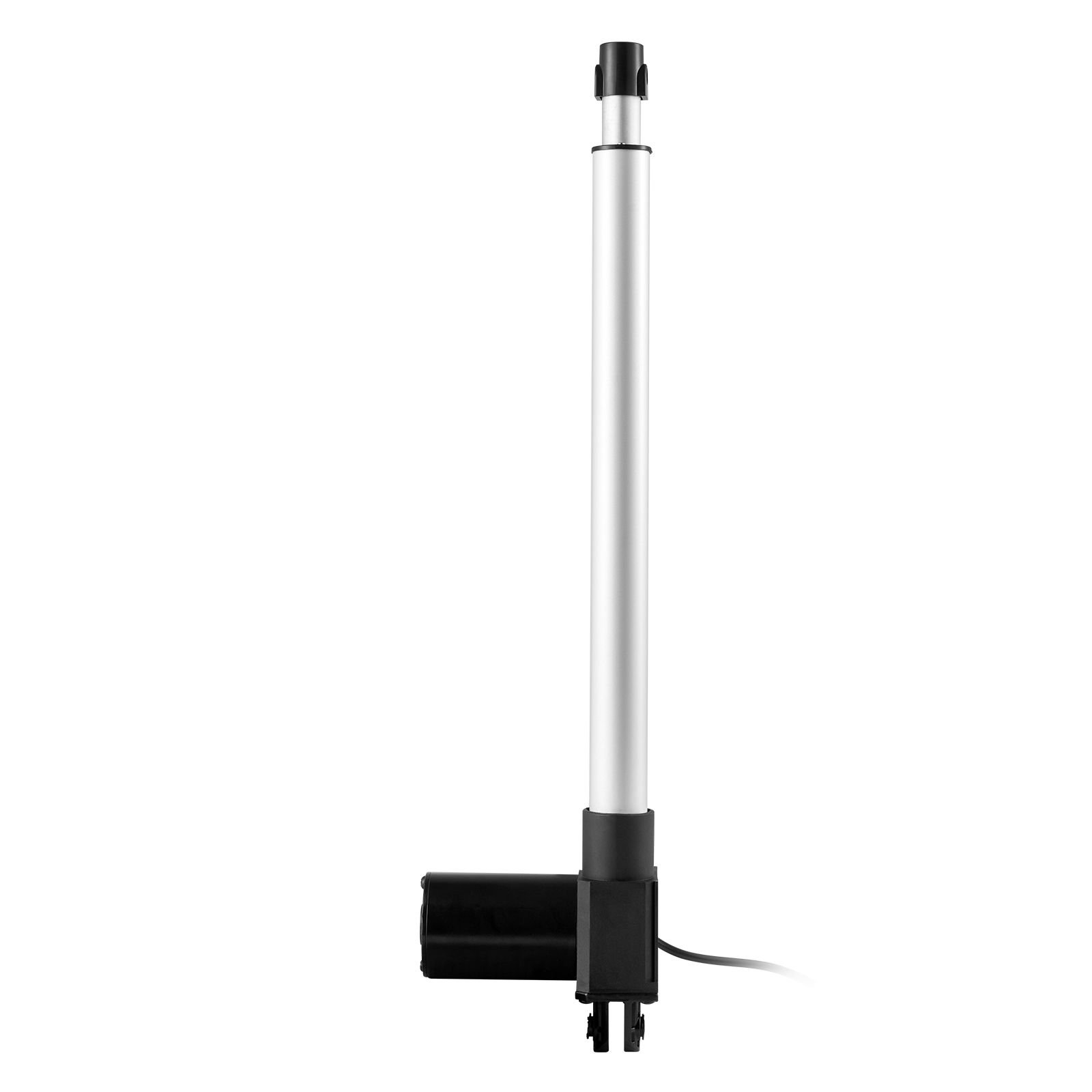 linear actuator 12v, 16 inch heavy duty 1320lbs/6000n linear actuator, 0.19"/s linear motion actuator with mounting bracket & ip44 protection for electric door industrial machinery vessels cargo