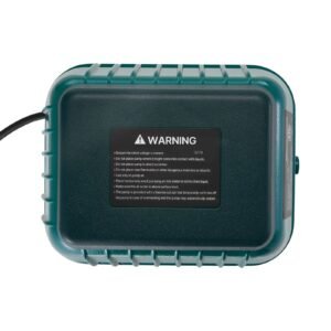linear air pump, 1110 gph air flow, septic aerator pump, aeration system for 10 ft deep ponds, fit for septic tanks, aquariums, waste treatment, seafood restaurants, fish farms, hydroponics