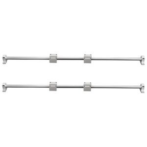 linear guide rail set, sfc20 1200 mm, 2 pcs 47.2 in/1200 mm sfc20 guide rails 4 pcs sc20 slide blocks 4 pcs rail supports, linear rails and bearings kit for automated machines cnc diy project