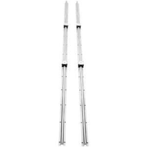 Linear Motion Set, SBR20 2200mm, Comes with Two 86.6-inch SBR20 Rails & Four SBR20UU Blocks, Ideal for DIY CNC & Automated Projects