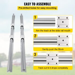 linear rail, ballscrew x 3, rm1605 350mm 650mm 1050mm x 2 linear rail support, 12 cnc kit linear shaft optical axis