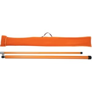 load height measuring stick, 20' sturdy fiberglass truck height stick with adjustable pole, non conductive truck height measuring stick with carrying bag, height stick for trucks, car haulers
