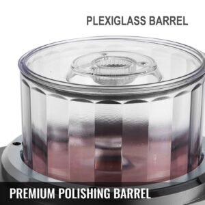 magnetic tumbler, 180mm jewelry polisher tumbler,2000 rpm kt 185 jewelry polisher finisher with adjustable direction and time for jewelry (185mm)