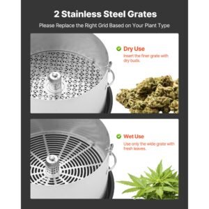 manual bud leaf trimmer, 16 in reaper bowl bud trimmer with stainless steel blades, visual cutting, wet & dry hydroponic cutting machine with tray, twisted spin cut for plant buds flowers