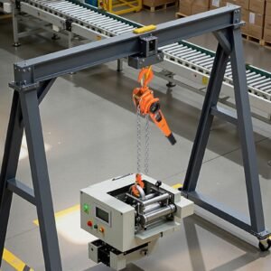 manual lever chain hoist, 3/4t 1650lbs capacity heavy duty come along, 10ft lift g80 alloy steel chain with dual pawl mechanical brake,360°rotating hooks, for warehouse construction garage