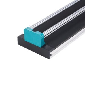 manual tile cutter, 48 inch, porcelain ceramic tile cutter with tungsten carbide cutting wheel, infrared positioning, anti skid feet, double rails for professional installers or beginners